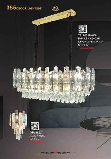 CATALOGUE ĐÈN TRANG TRÍ 355 - 2025