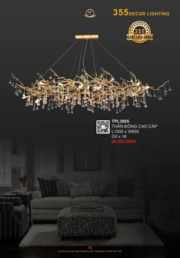CATALOGUE ĐÈN TRANG TRÍ 355 - 2025