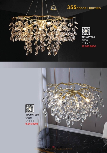 CATALOGUE ĐÈN TRANG TRÍ 355 - 2025