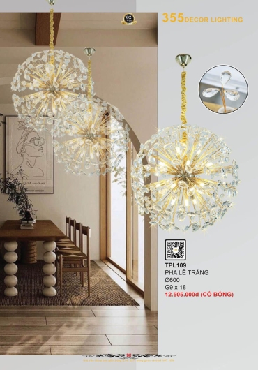 CATALOGUE ĐÈN TRANG TRÍ 355 - 2025