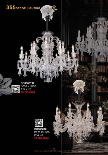 CATALOGUE ĐÈN TRANG TRÍ 355 - 2025