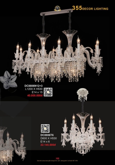 CATALOGUE ĐÈN TRANG TRÍ 355 - 2025