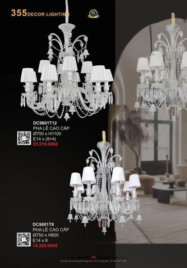 CATALOGUE ĐÈN TRANG TRÍ 355 - 2025