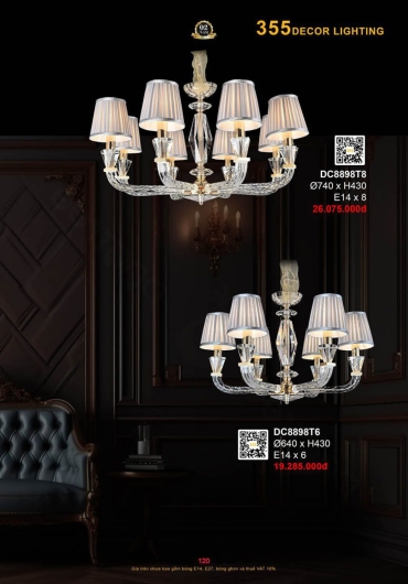 CATALOGUE ĐÈN TRANG TRÍ 355 - 2025