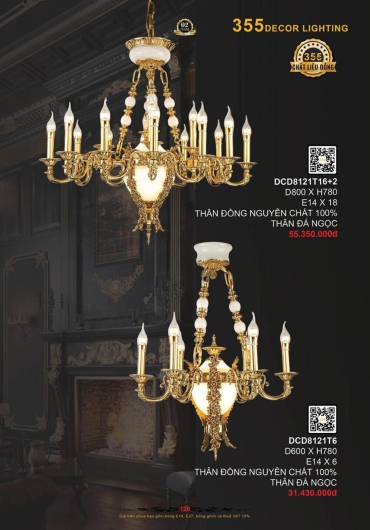CATALOGUE ĐÈN TRANG TRÍ 355 - 2025