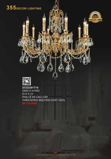 CATALOGUE ĐÈN TRANG TRÍ 355 - 2025