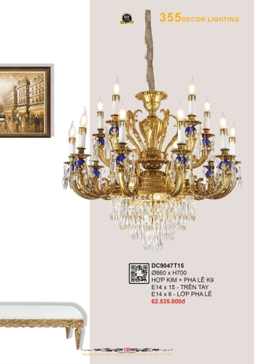CATALOGUE ĐÈN TRANG TRÍ 355 - 2025