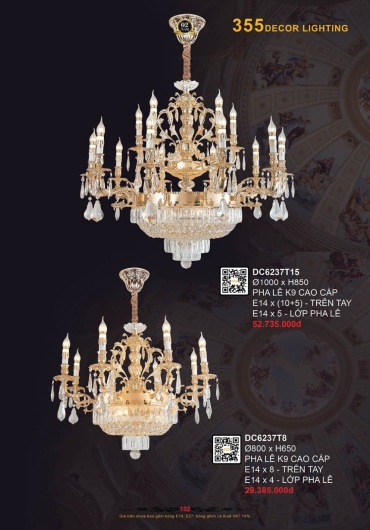 CATALOGUE ĐÈN TRANG TRÍ 355 - 2025