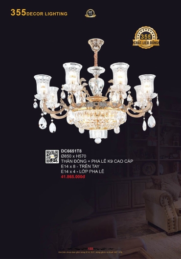 CATALOGUE ĐÈN TRANG TRÍ 355 - 2025