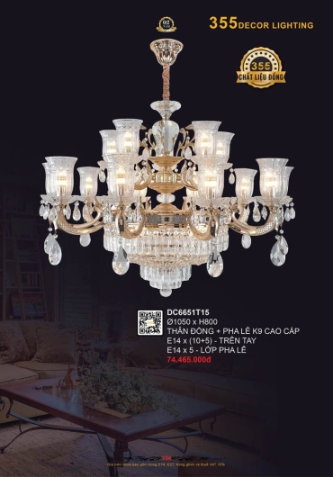 CATALOGUE ĐÈN TRANG TRÍ 355 - 2025