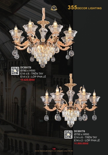 CATALOGUE ĐÈN TRANG TRÍ 355 - 2025