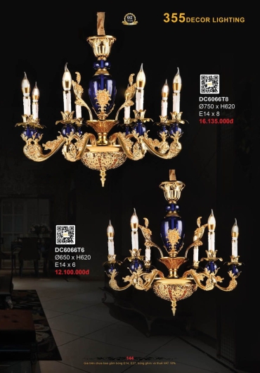 CATALOGUE ĐÈN TRANG TRÍ 355 - 2025