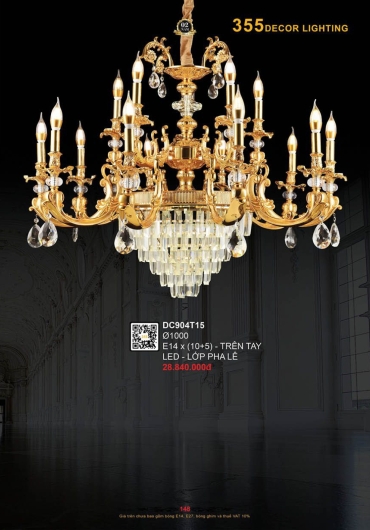 CATALOGUE ĐÈN TRANG TRÍ 355 - 2025