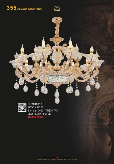 CATALOGUE ĐÈN TRANG TRÍ 355 - 2025