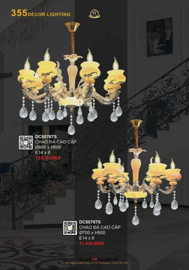 CATALOGUE ĐÈN TRANG TRÍ 355 - 2025