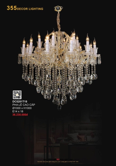 CATALOGUE ĐÈN TRANG TRÍ 355 - 2025