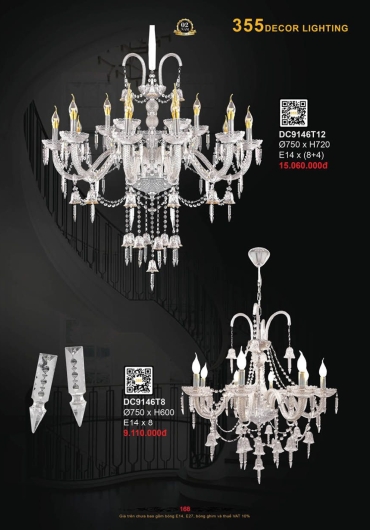 CATALOGUE ĐÈN TRANG TRÍ 355 - 2025