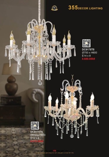 CATALOGUE ĐÈN TRANG TRÍ 355 - 2025