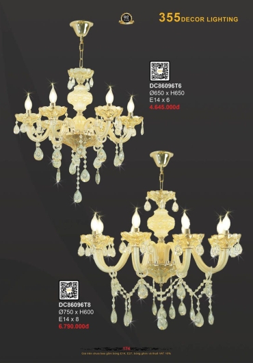 CATALOGUE ĐÈN TRANG TRÍ 355 - 2025