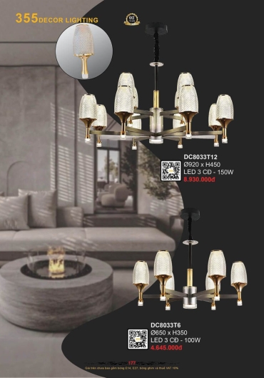 CATALOGUE ĐÈN TRANG TRÍ 355 - 2025