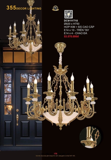 CATALOGUE ĐÈN TRANG TRÍ 355 - 2025