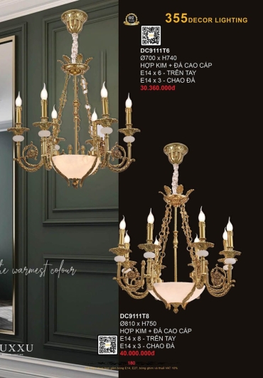 CATALOGUE ĐÈN TRANG TRÍ 355 - 2025
