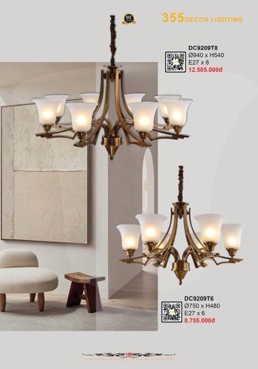 CATALOGUE ĐÈN TRANG TRÍ 355 - 2025
