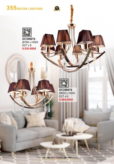 CATALOGUE ĐÈN TRANG TRÍ 355 - 2025