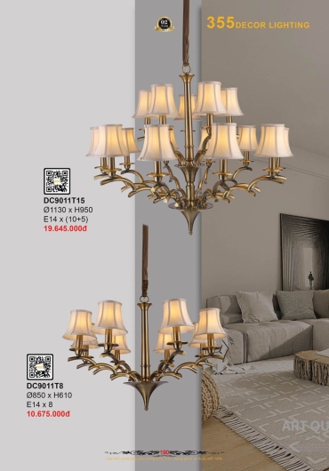 CATALOGUE ĐÈN TRANG TRÍ 355 - 2025