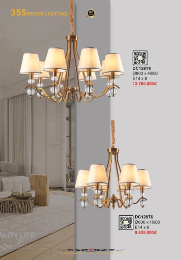 CATALOGUE ĐÈN TRANG TRÍ 355 - 2025