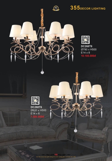 CATALOGUE ĐÈN TRANG TRÍ 355 - 2025