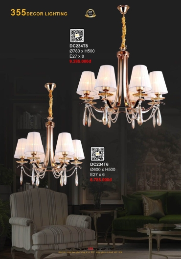CATALOGUE ĐÈN TRANG TRÍ 355 - 2025