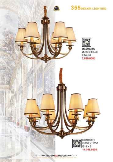 CATALOGUE ĐÈN TRANG TRÍ 355 - 2025
