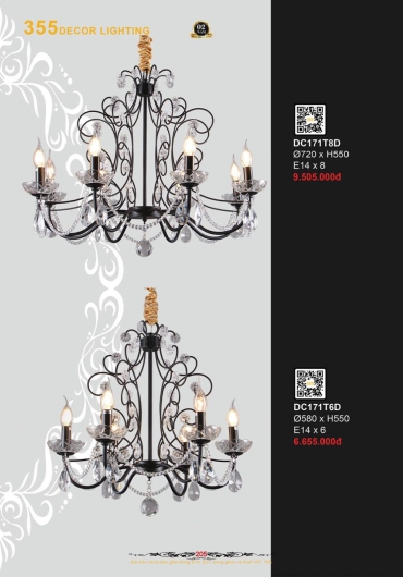 CATALOGUE ĐÈN TRANG TRÍ 355 - 2025