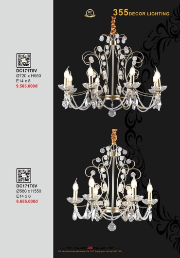 CATALOGUE ĐÈN TRANG TRÍ 355 - 2025