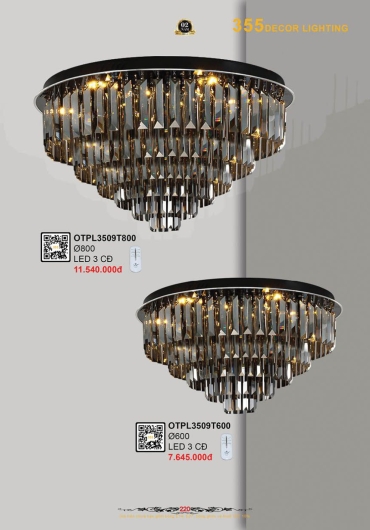 CATALOGUE ĐÈN TRANG TRÍ 355 - 2025