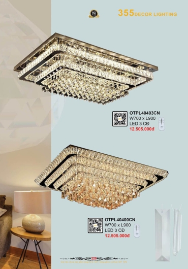CATALOGUE ĐÈN TRANG TRÍ 355 - 2025