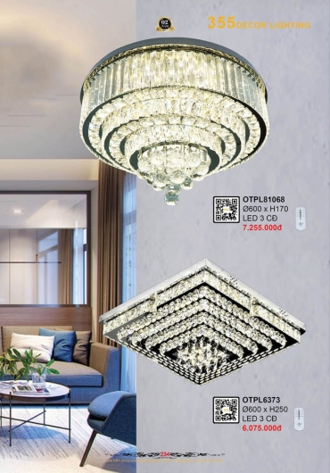 CATALOGUE ĐÈN TRANG TRÍ 355 - 2025