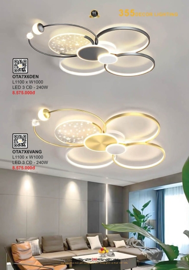 CATALOGUE ĐÈN TRANG TRÍ 355 - 2025