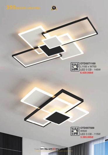 CATALOGUE ĐÈN TRANG TRÍ 355 - 2025