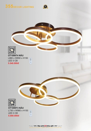 CATALOGUE ĐÈN TRANG TRÍ 355 - 2025