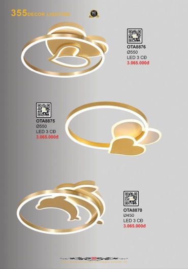 CATALOGUE ĐÈN TRANG TRÍ 355 - 2025