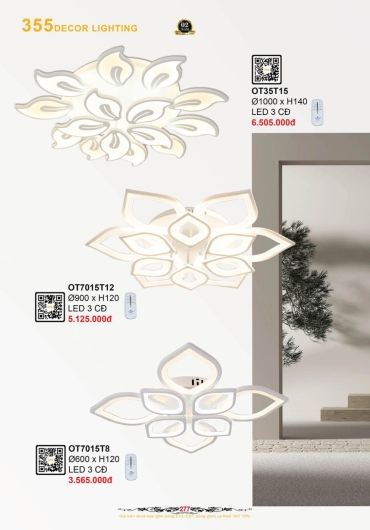 CATALOGUE ĐÈN TRANG TRÍ 355 - 2025