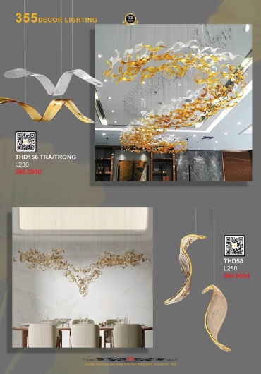 CATALOGUE ĐÈN TRANG TRÍ 355 - 2025
