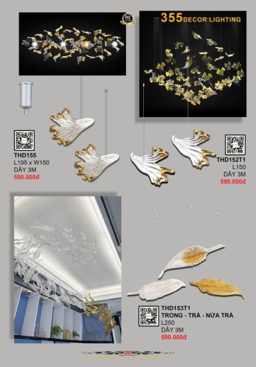 CATALOGUE ĐÈN TRANG TRÍ 355 - 2025