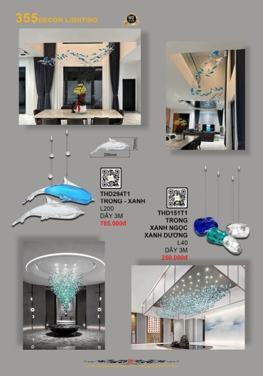 CATALOGUE ĐÈN TRANG TRÍ 355 - 2025
