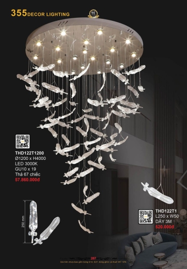 CATALOGUE ĐÈN TRANG TRÍ 355 - 2025