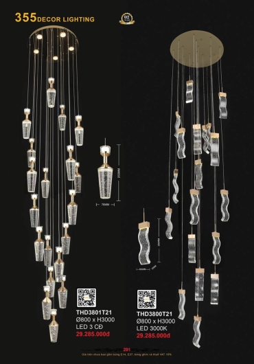 CATALOGUE ĐÈN TRANG TRÍ 355 - 2025