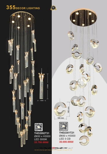 CATALOGUE ĐÈN TRANG TRÍ 355 - 2025