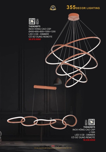 CATALOGUE ĐÈN TRANG TRÍ 355 - 2025